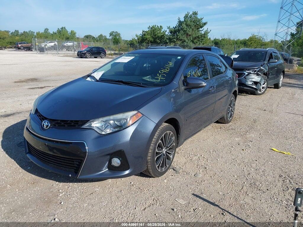 5YFBURHE9FP306047 2015 TOYOTA COROLLA photo no. 2