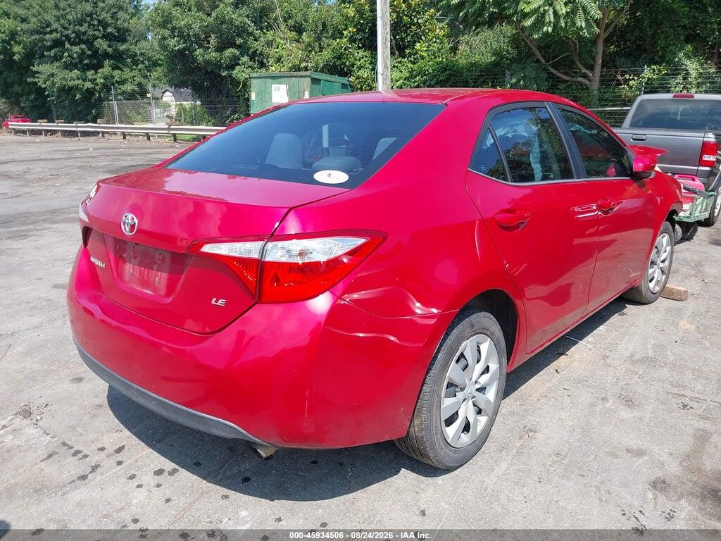2T1BURHE8FC334356 2015 TOYOTA COROLLA photo no. 4
