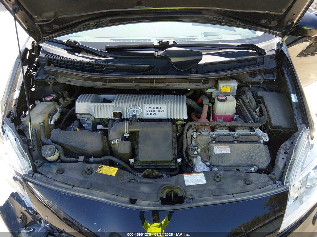 JTDKN3DU3F1932558 2015 TOYOTA PRIUS photo no. 10