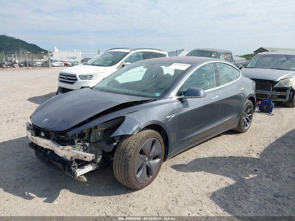 5YJ3E1EB7JF129080 2018 TESLA MODEL 3 photo no. 2