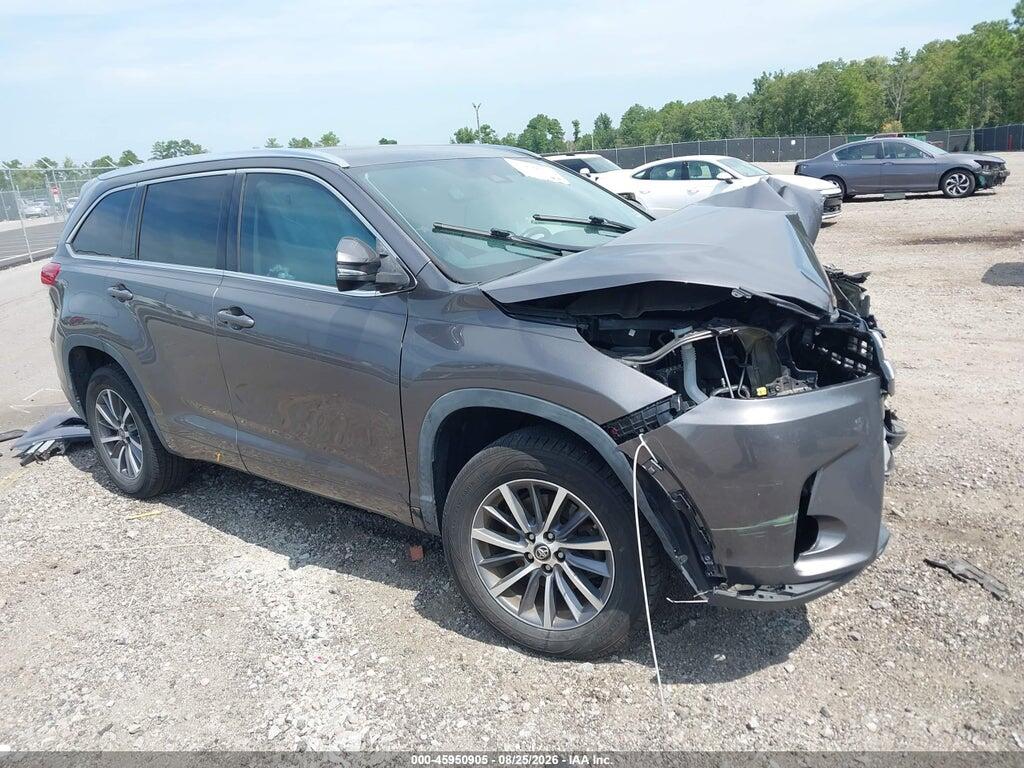 5TDKZRFH8JS540100 2018 TOYOTA HIGHLANDER photo no. 1