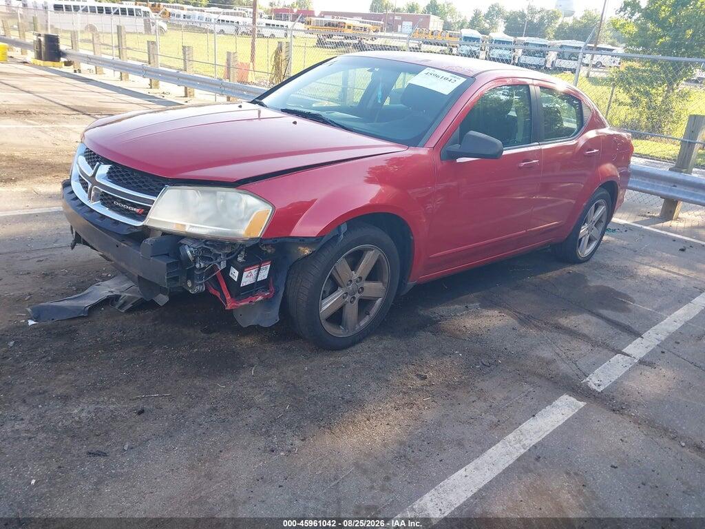 1C3CDZAB9DN607100 2013 DODGE AVENGER photo no. 2