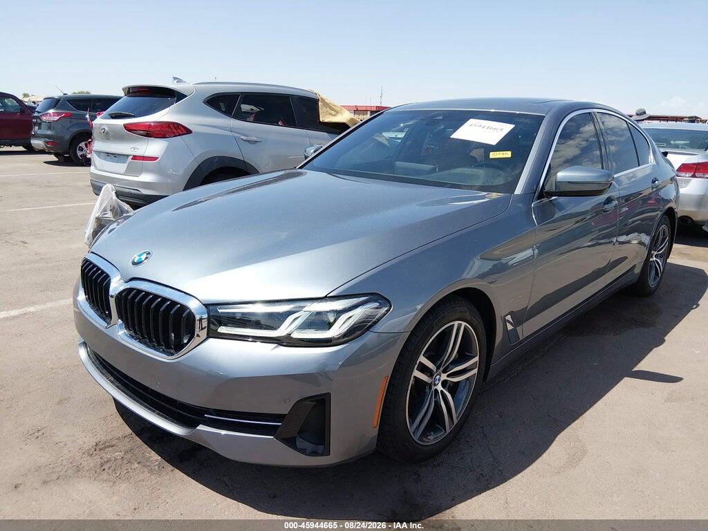 WBA53BH07MCF72975 2021 BMW 530I photo no. 2