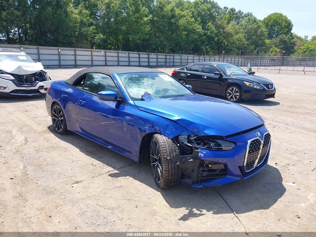 2021 BMW 430I WBA23AT04MCG33610