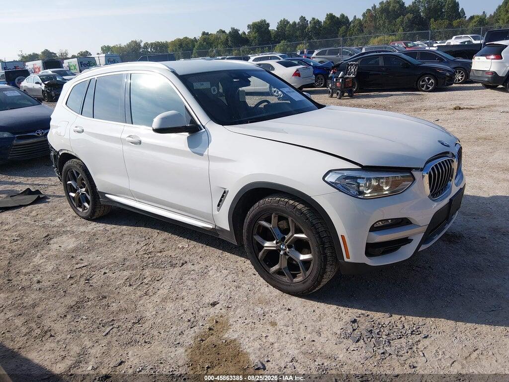 2021 BMW X3 5UXTY3C06M9E42870
