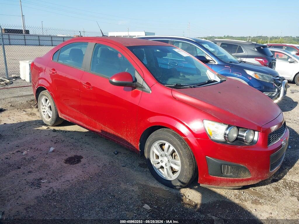 2012 CHEVROLET SONIC 1G1JA5SH2C4108935