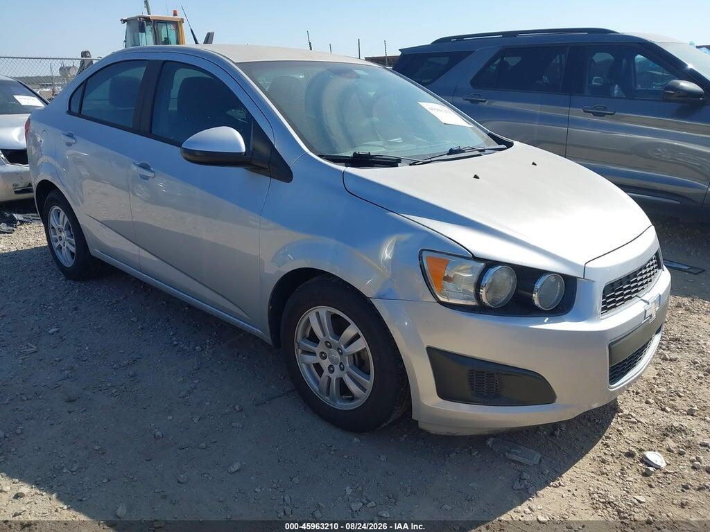 2012 CHEVROLET SONIC 1G1JA5SH8C4225077