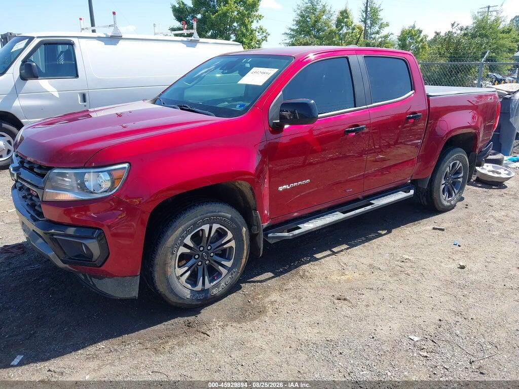1GCGTDEN6M1143911 2021 CHEVROLET COLORADO photo no. 2