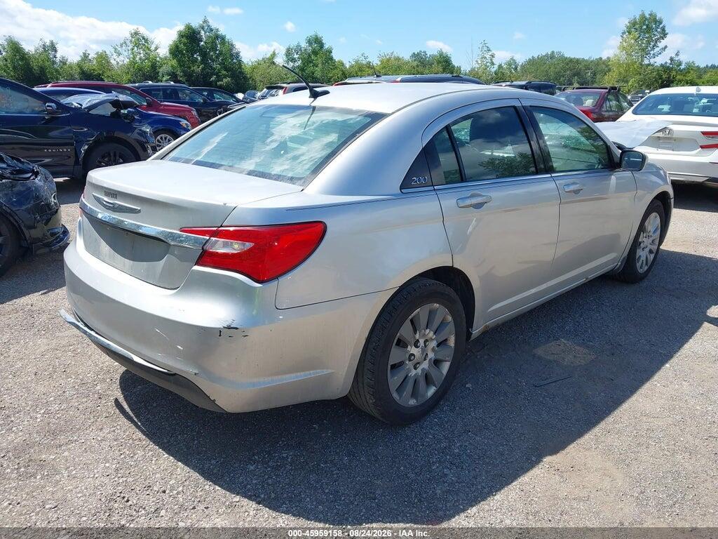 1C3CCBAB0CN204552 2012 CHRYSLER 200 photo no. 4