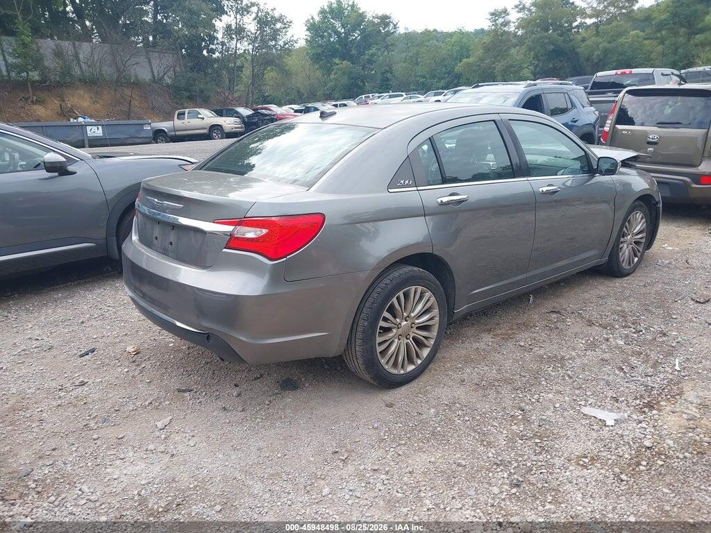 1C3CCBCG6CN175194 2012 CHRYSLER 200 photo no. 4