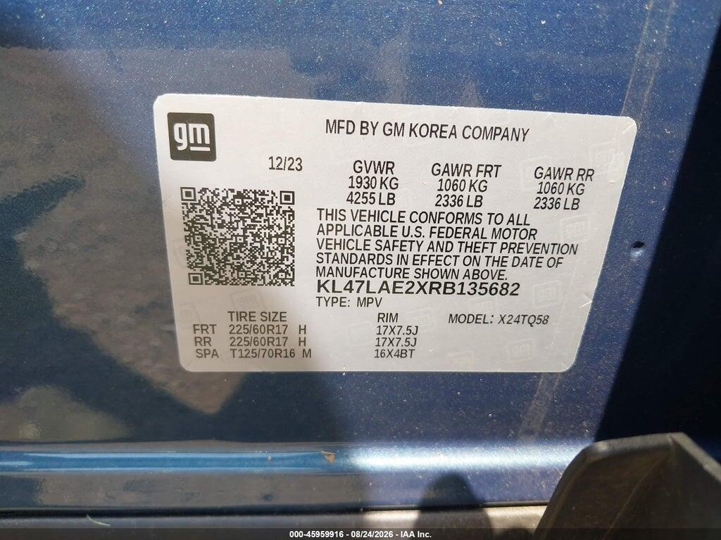 KL47LAE2XRB135682 2024 BUICK ENVISTA photo no. 9