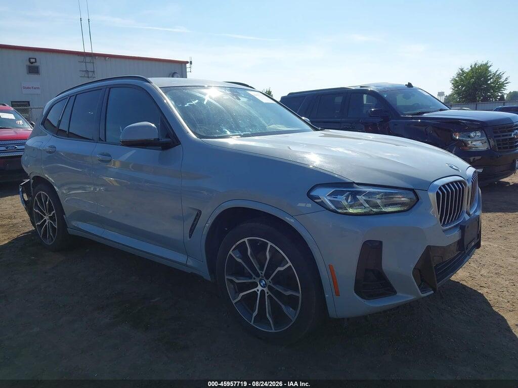 2022 BMW X3 5UX53DP0XN9K94986