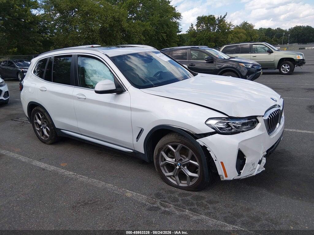 2022 BMW X3 WBX57DP00NN154591