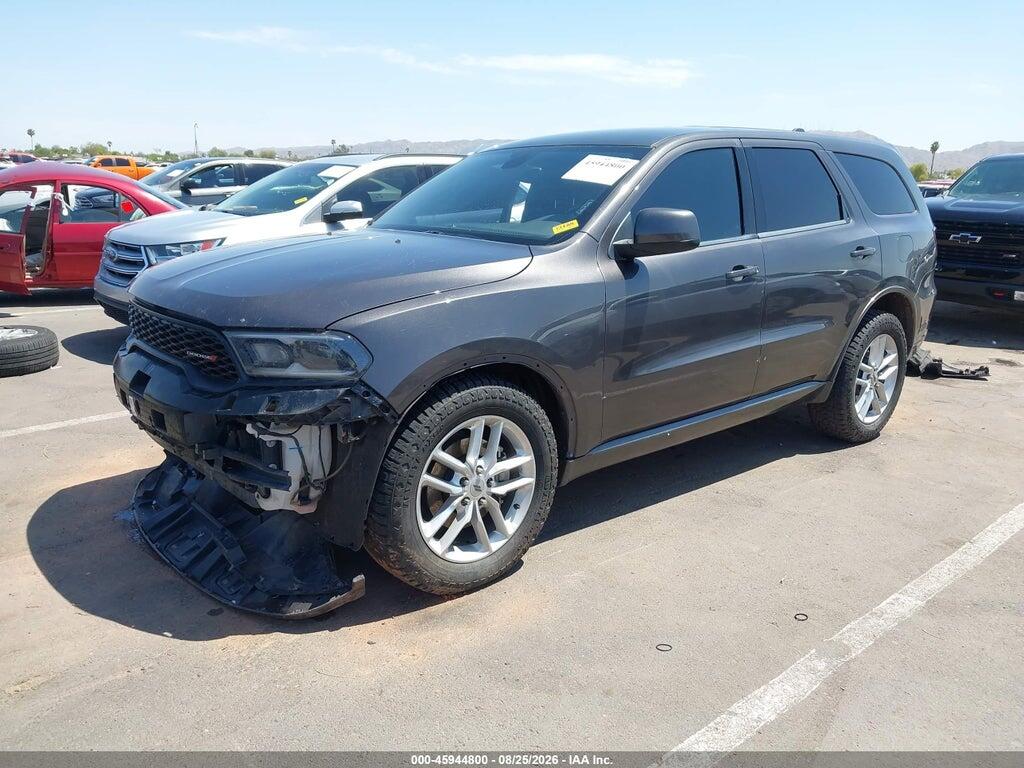 1C4RDJDG3MC696480 2021 DODGE DURANGO photo no. 2