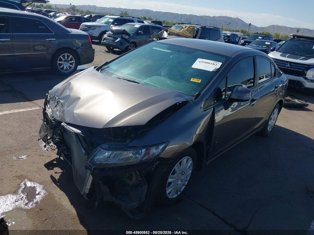19XFB2F56DE044732 2013 HONDA CIVIC photo no. 2