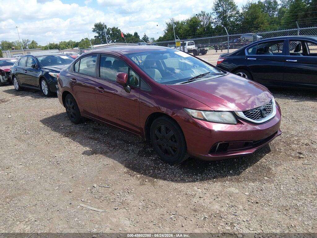 2013 HONDA CIVIC 2HGFB2F56DH555606
