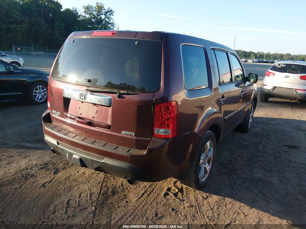 5FNYF4H5XDB013676 2013 HONDA PILOT photo no. 4