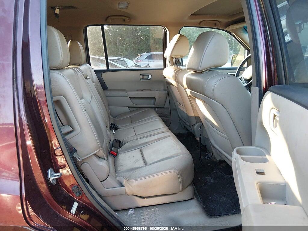 5FNYF4H5XDB013676 2013 HONDA PILOT photo no. 8