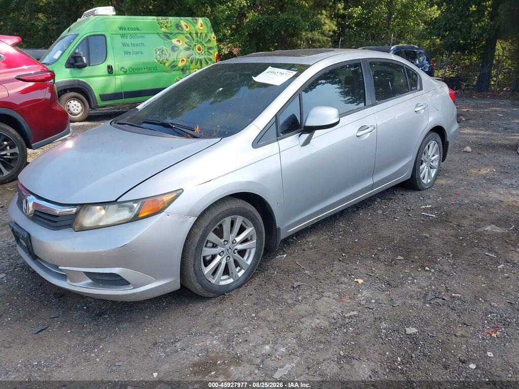 19XFB2F89CE036360 2012 HONDA CIVIC photo no. 2
