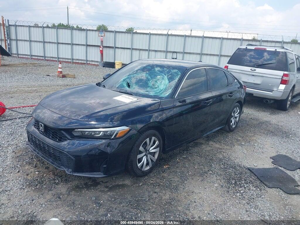 2HGFE2F2XSH502174 2025 HONDA CIVIC photo no. 2