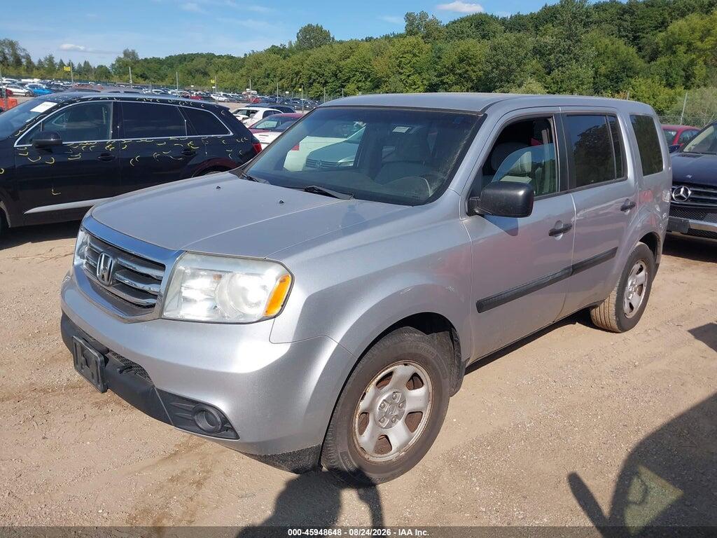 5FNYF4H25CB012875 2012 HONDA PILOT photo no. 2