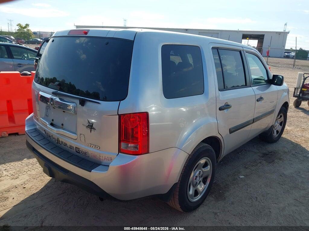 5FNYF4H25CB012875 2012 HONDA PILOT photo no. 4