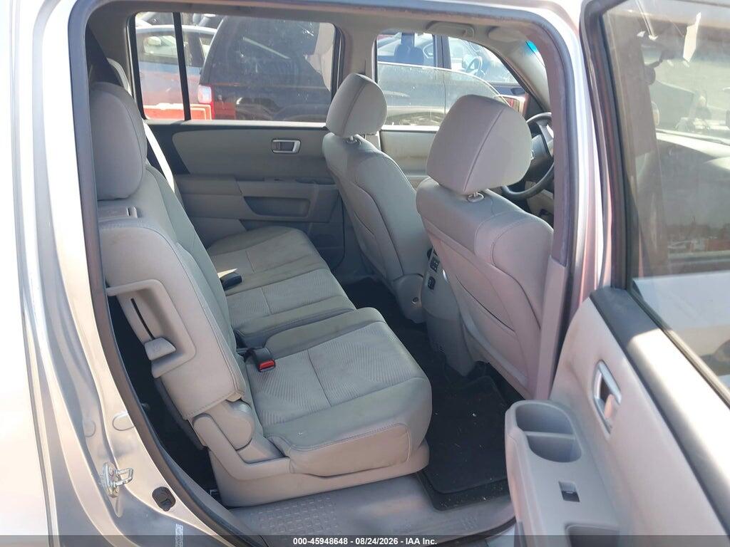 5FNYF4H25CB012875 2012 HONDA PILOT photo no. 8