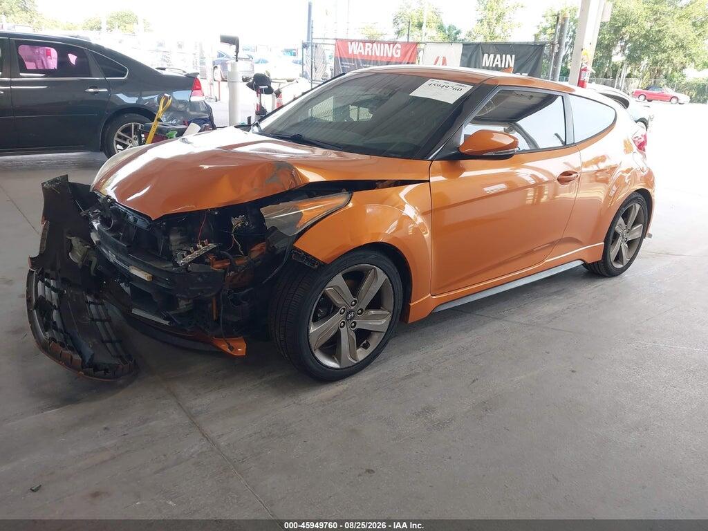 KMHTC6AE7DU172361 2013 HYUNDAI VELOSTER photo no. 2