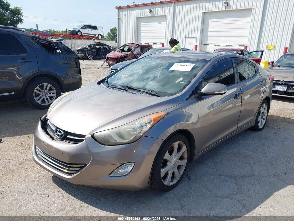 5NPDH4AE8CH148979 2012 HYUNDAI ELANTRA photo no. 2