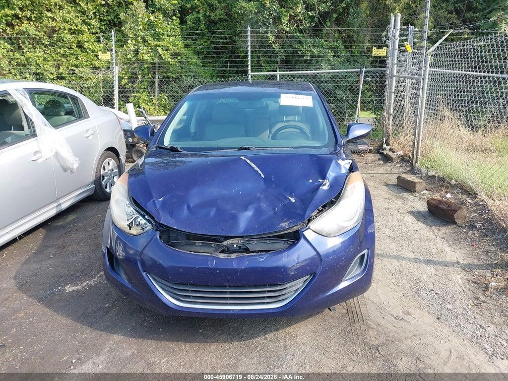 5NPDH4AE5CH070371 2012 HYUNDAI ELANTRA photo no. 6