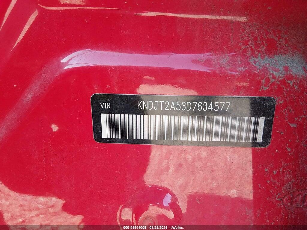 KNDJT2A53D7634577 2013 KIA SOUL photo no. 9