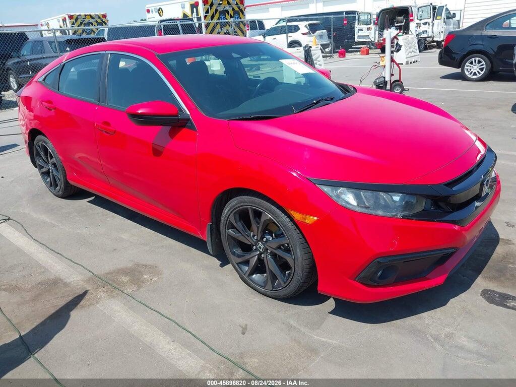 2021 HONDA CIVIC 2HGFC2F83MH503535