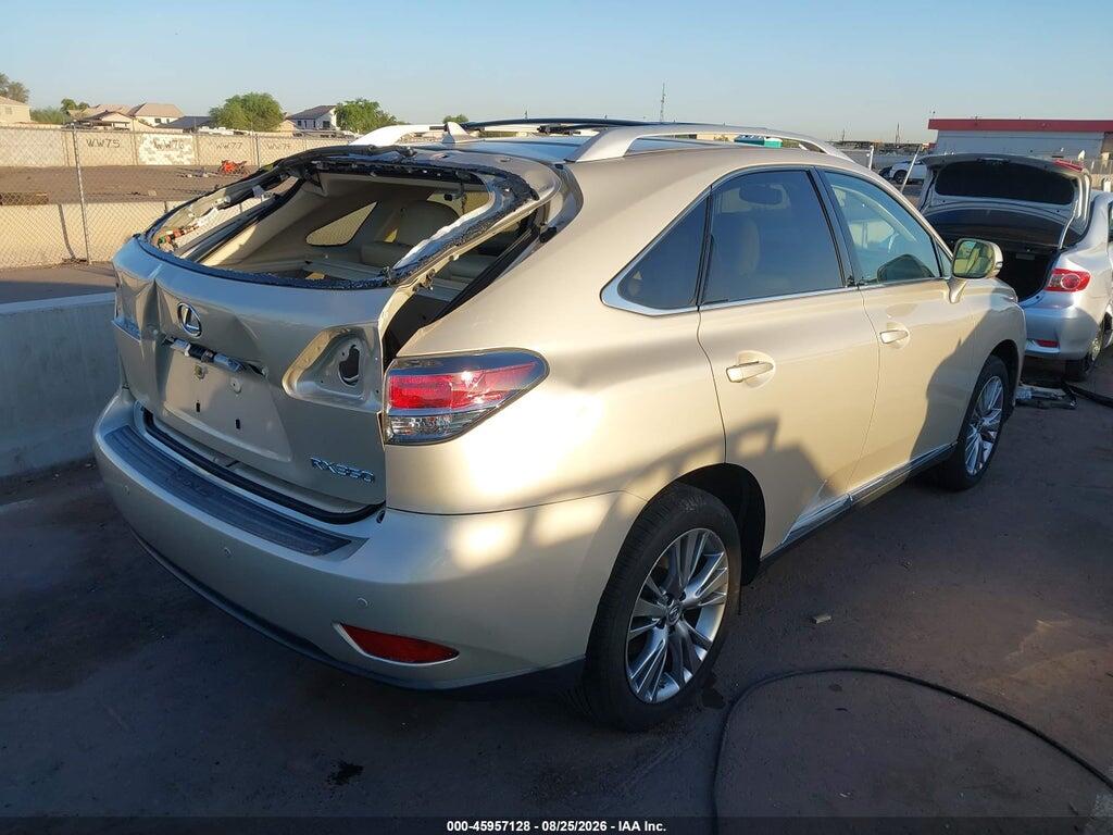 2T2BK1BA1DC212010 2013 LEXUS RX 350 photo no. 4