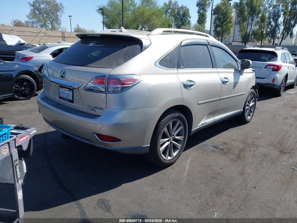 JTJBC1BA0D2057978 2013 LEXUS RX 450H photo no. 4