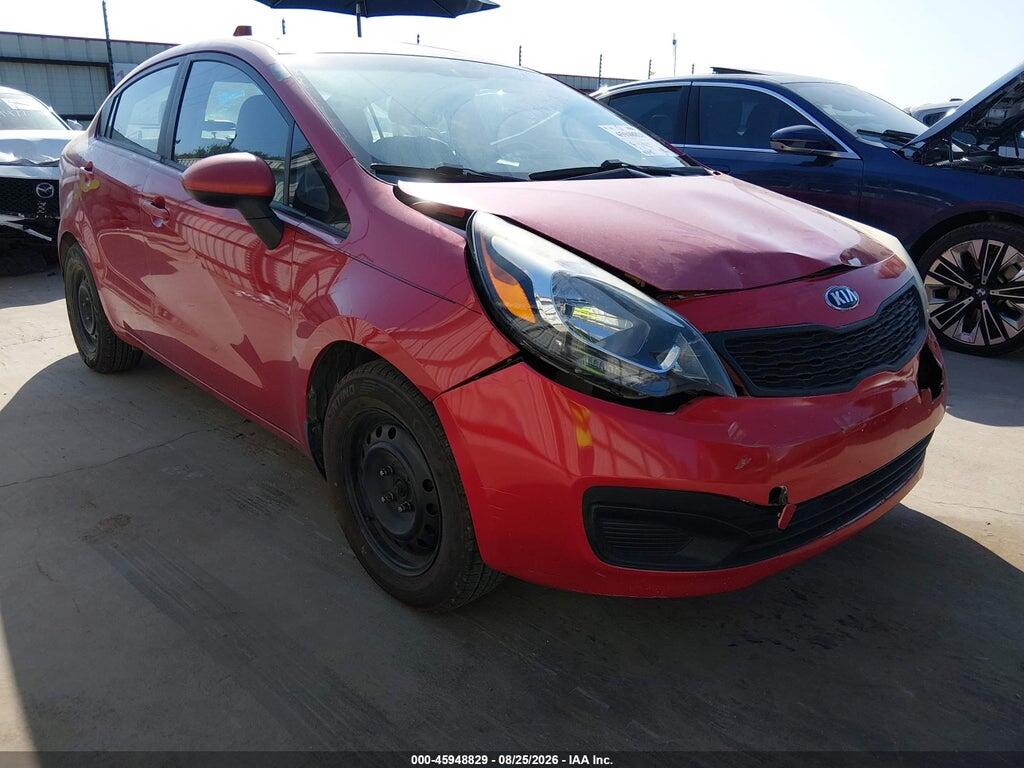 2012 KIA RIO KNADM4A36C6052527
