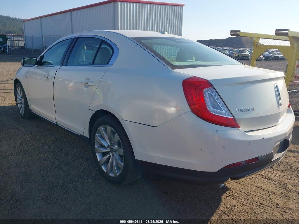 1LNHL9DK1DG607124 2013 LINCOLN MKS photo no. 3