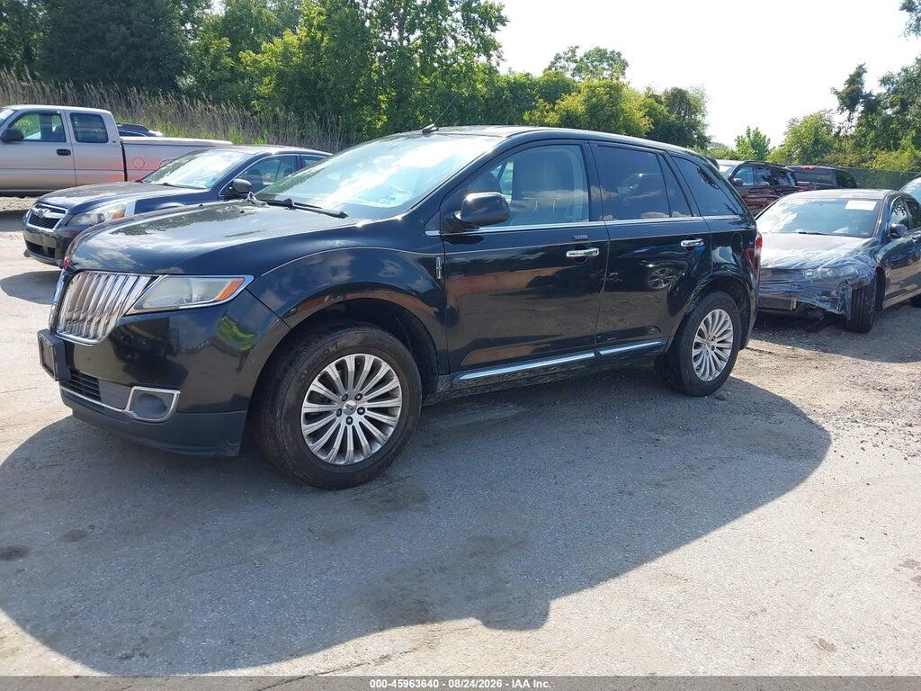 2LMDJ6JK3DBL38935 2013 LINCOLN MKX photo no. 2