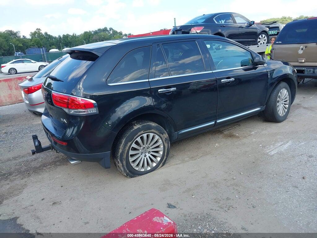 2LMDJ6JK3DBL38935 2013 LINCOLN MKX photo no. 4