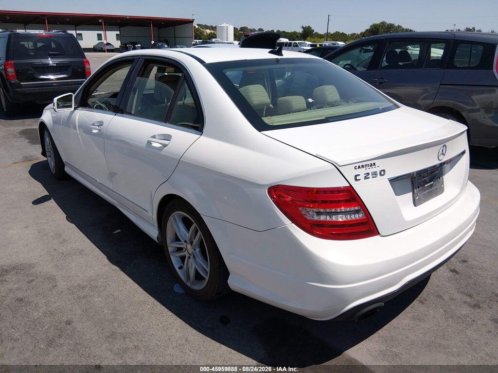 WDDGF4HB3DA790605 2013 MERCEDES-BENZ C 250 photo no. 3