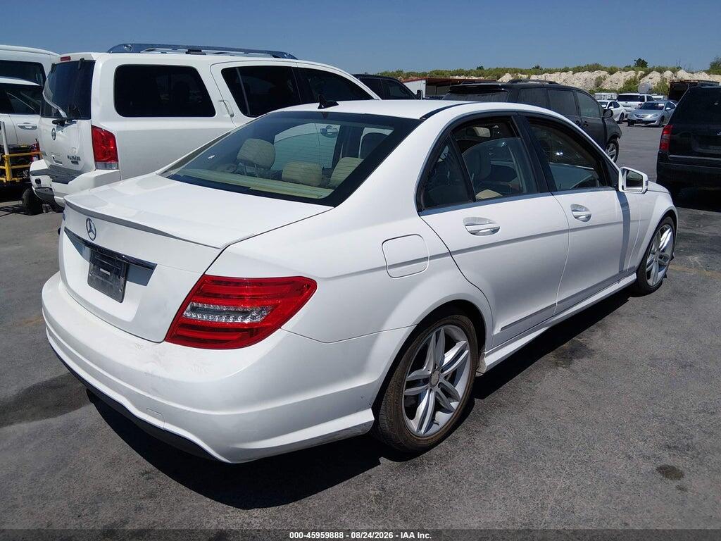 WDDGF4HB3DA790605 2013 MERCEDES-BENZ C 250 photo no. 4