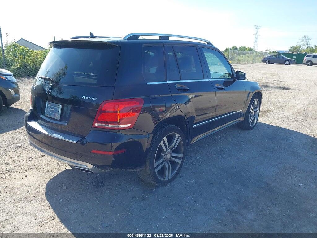 WDCGG8JB3DG103624 2013 MERCEDES-BENZ GLK 350 photo no. 4