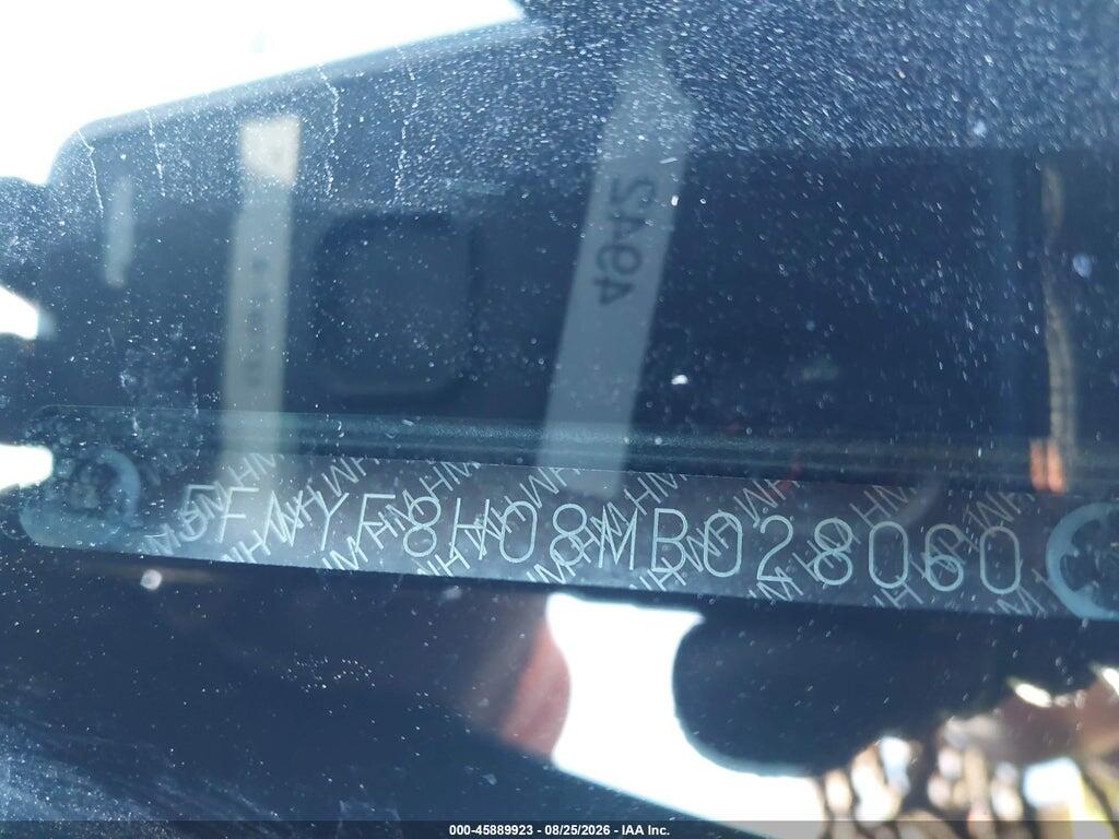 5FNYF8H08MB028060 2021 HONDA PASSPORT photo no. 9