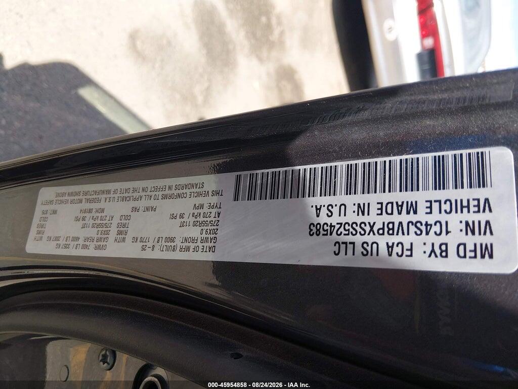 1C4SJVBPXSS524583 2025 JEEP WAGONEER photo no. 9