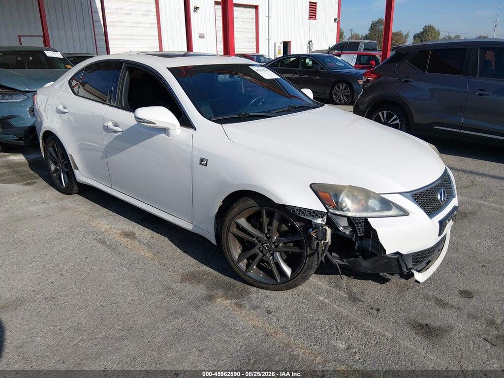 2012 LEXUS IS 250 JTHBF5C29C5176018