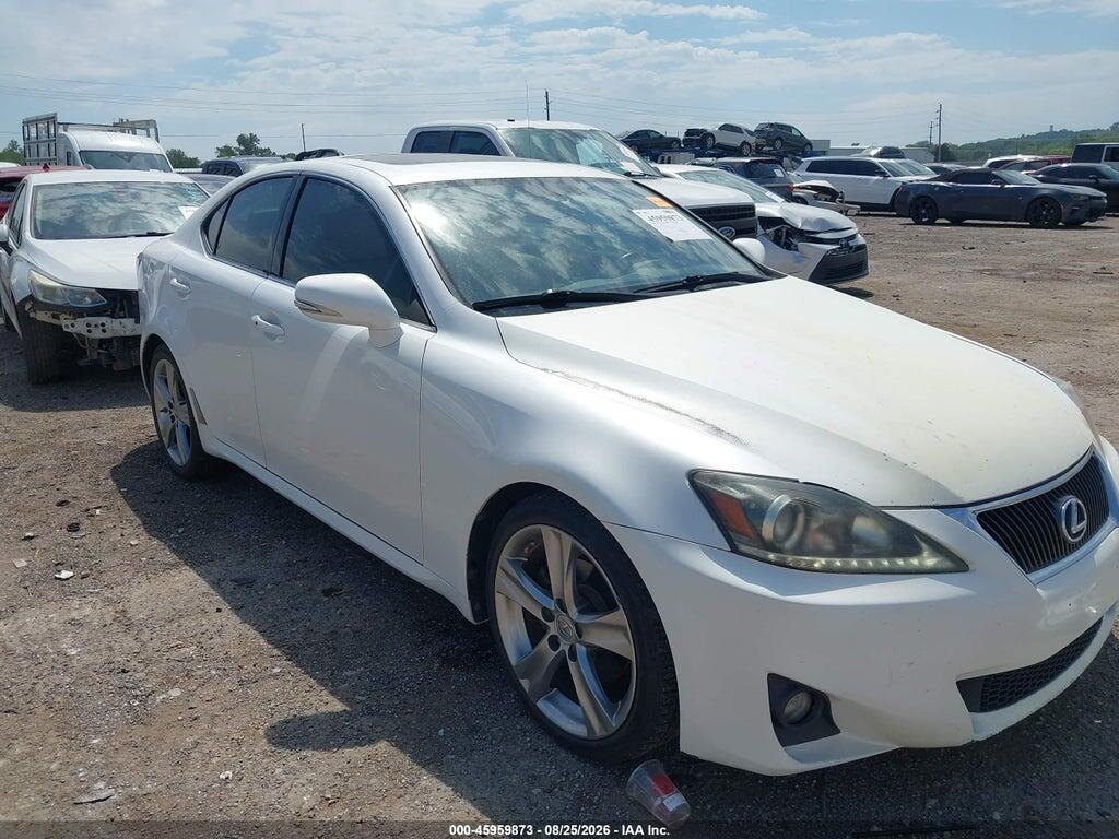 2012 LEXUS IS 250 JTHBF5C26C5182584