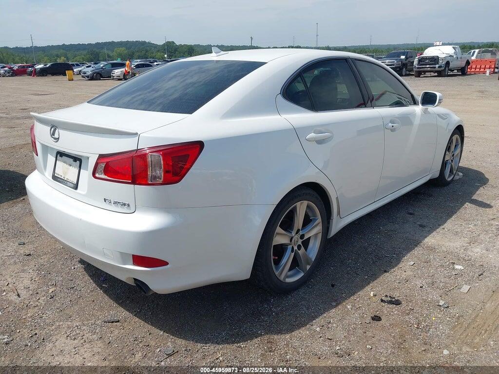 JTHBF5C26C5182584 2012 LEXUS IS 250 photo no. 4