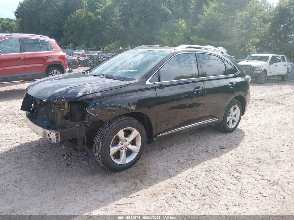 2T2BK1BA7CC136551 2012 LEXUS RX 350 photo no. 2