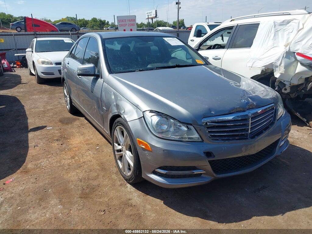 2012 MERCEDES-BENZ C 250 WDDGF4HB1CA598873