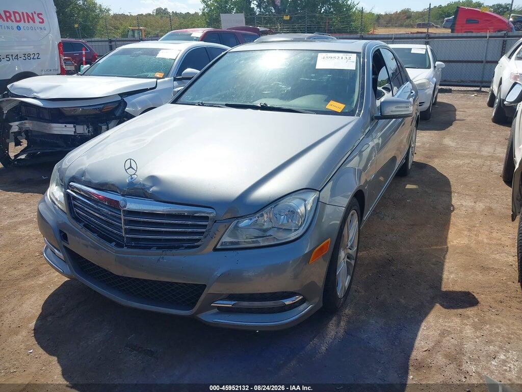 WDDGF4HB1CA598873 2012 MERCEDES-BENZ C 250 photo no. 2