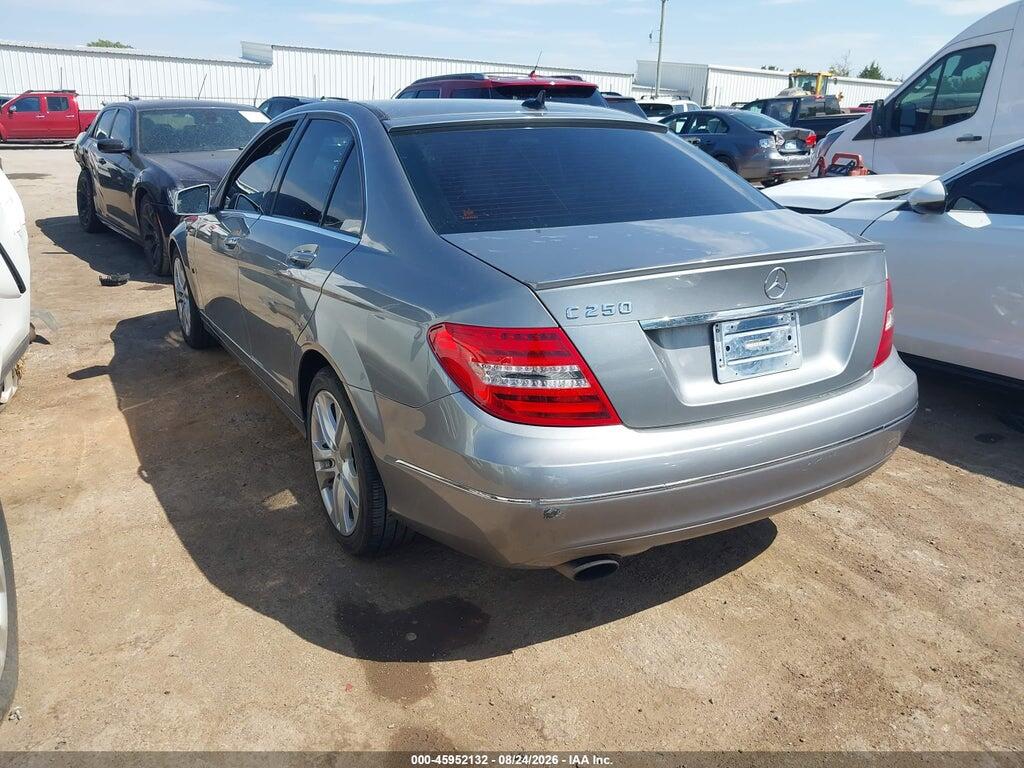 WDDGF4HB1CA598873 2012 MERCEDES-BENZ C 250 photo no. 3